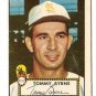 1952 (original) Topps baseball card #241 Tommy Byrne VG