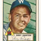 1952 (original) Topps baseball card #245 Sherry Robinson EX