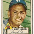 1952 (original) Topps baseball card #245 (B) Sherry Robinson good