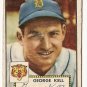 1952 (original) Topps baseball card #246 George Kell good