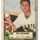 1952 (original) Topps baseball card #260 Pete Castiglione G-