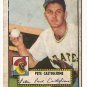 1952 (original) Topps baseball card #260 Pete Castiglione G-