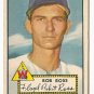 1952 (original) Topps baseball card #298 Bob Ross VG