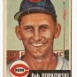 1953 Topps baseball card #7 Bob Borkowski P/F