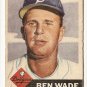 1953 Topps baseball card #4 Ben Wade good Brooklyn Dodgers