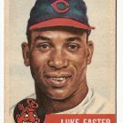 1953 Topps baseball card #2 (C) Luke Easter G