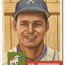 1953 Topps baseball card #17 Billy Hitchcock VG