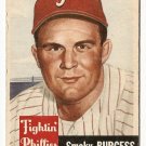 1953 Topps baseball card #10 Smoky Burgess Good