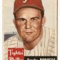 1953 Topps baseball card #10 Smoky Burgess Good