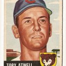1953 Topps baseball card #23 (B) Toby Atwell G/VG condition, Chicago Cubs