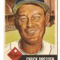 1953 Topps baseball card #50 (B) Chuck Dressen Good+ condition, Brooklyn Dodgers
