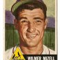 1953 Topps baseball card #128 Wilmer Mizell good, St. Louis cardinals