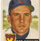 1953 Topps baseball card #144 Bob Schultz VG Chicago Cubs