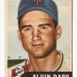 1953 Topps baseball card #109 Alvin Dark EX New York Giants