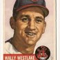 1953 Topps baseball card #192 Wally Westlake VG Cleveland Indians