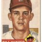 1953 Topps baseball card #166 Bill Hunter Vg St. Louis browns