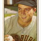 1953 Bowman COLOR baseball card #16 Bob Friend VG (light crease)
