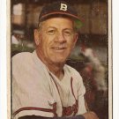1953 Bowman COLOR baseball card #69 Charlie Grimm G- (small piece of paper on back)