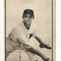 1953 Bowman B/W Black & White baseball card #9 Walt Masterson VG