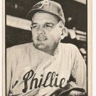 1953 Bowman B/W Black & White baseball card #58 Jom Konstanty VG