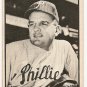 1953 Bowman B/W Black & White baseball card #58 Jom Konstanty VG