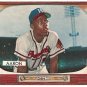 1955 Bowman baseball card #179 Henry (Hank) Aaron EX