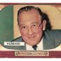 1955 Bowman baseball card #315 Cal Hubbard EX/NM Umpire