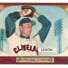 1955 Bowman baseball card #191 Bob Lemon EX/NM