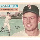 1956 Topps baseball card #195 George Kell EX Chicago White Sox
