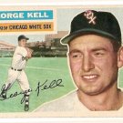 1956 Topps baseball card #195 (B) George Kell EX Chicago White Sox