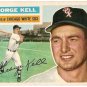 1956 Topps baseball card #195 (D) George Kell NM Chicago White Sox