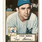 1952 (original) Topps baseball card #191 Yogi Berra VG+