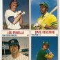 1979 Hostess baseball cards 17, 69, 27, 139 Mitchell Page, Bill Buckner, Lou Pinella, Dave Revering
