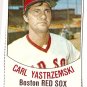 1977 Hostess baseball card #4 Carl Yastrzemski Boston Red Sox