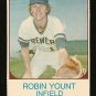1975 Hostess baseball card #80 Robin Yount - rookie (RC) Milwaukee Brewers