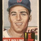 1953 Topps baseball card #280 Milt Bolling RC VG