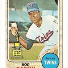 1968 Topps baseball card #80 Rod Carew VG Minnesota Twins