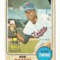1968 Topps baseball card #80 Rod Carew VG Minnesota Twins