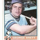 1976 Topps baseball card #19 (B) George Brett EX Kansas City Royals