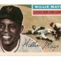 1956 Topps baseball card #130 (D) Willie Mays EX New York Giants