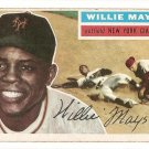 1956 Topps baseball card #130 (E) Willie Mays VG- New York Giants
