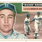 1956 Topps baseball card #150 Duke Snider VG/EX Brooklyn Dodgers