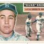 1956 Topps baseball card #150 Duke Snider VG/EX Brooklyn Dodgers