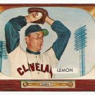 1955 Bowman baseball card #191 (B) Bob Lemon EX/NM
