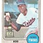 1968 Topps baseball card #80 (B) Rod Carew EX/NM Minnesota Twins
