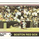 1974 Topps baseball card #105 Carlton Fisk EX Boston Red Sox