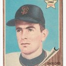 1962 Topps baseball card #199 Gaylord Perry VG/EX San Francisco Giants