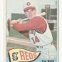 1965 Topps baseball card #207 Pete Rose VG Cincinnati reds