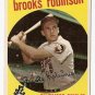 1959 Topps baseball card #439 (C) Brooks Robinson EX baltimore orioles