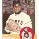 1963 Topps baseball card #440 Juan Marichal EX San Francisco Giants